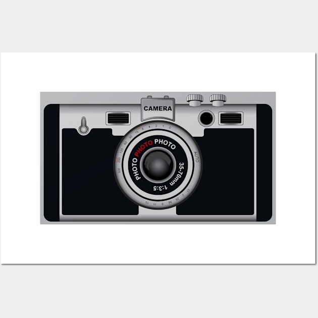 Vintage Camera Wall Art by IsmaSaleem